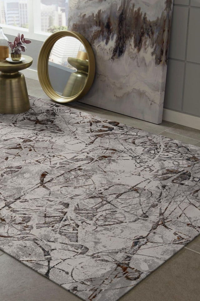 KAS Inspire 7502 Escape Ivory/Grey Rugs.