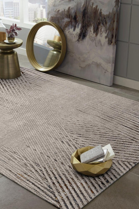 KAS Inspire 7504 Parker Ivory/Grey Rugs.