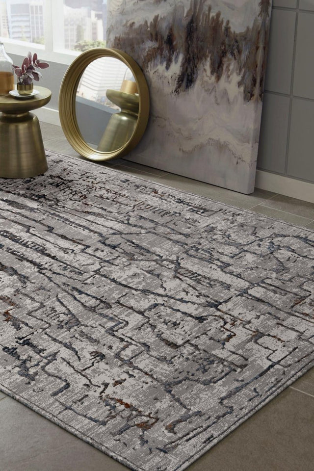 KAS Inspire 7506 Expressions Grey Rugs.