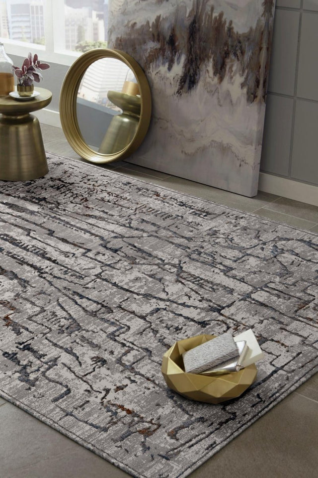KAS Inspire 7506 Expressions Grey Rugs.