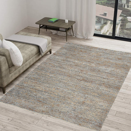 KAS Kauai 7451 Horizon Silver/Natural Rug.