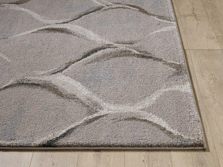 KAS Landscapes 5905 Groove Slate Rug.