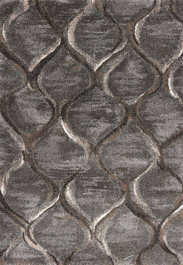 KAS Landscapes 5906 Groove Charcoal Rugs.