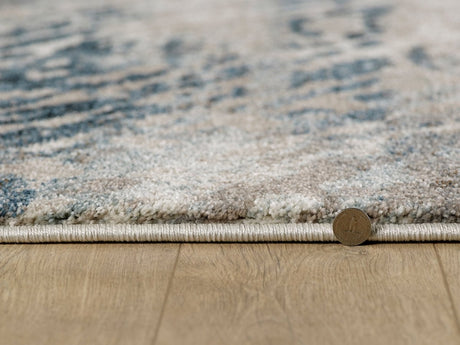 KAS Landscapes 5910 Mirage Blue/Ivory Rug.