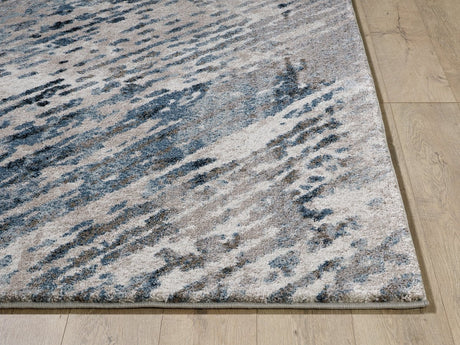 KAS Landscapes 5910 Mirage Blue/Ivory Rug.