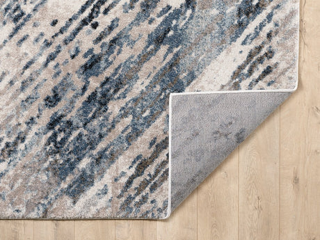 KAS Landscapes 5910 Mirage Blue/Ivory Rug.