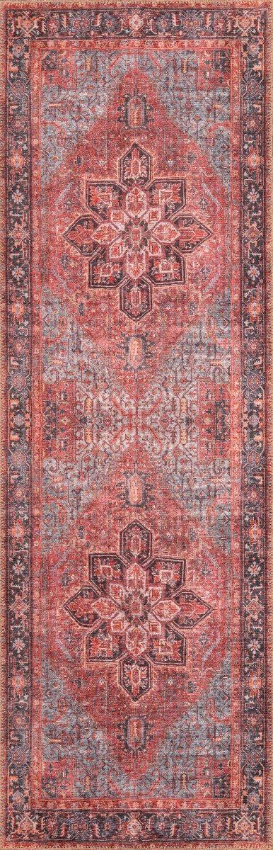 KAS London 4805 Anna Red Rug.