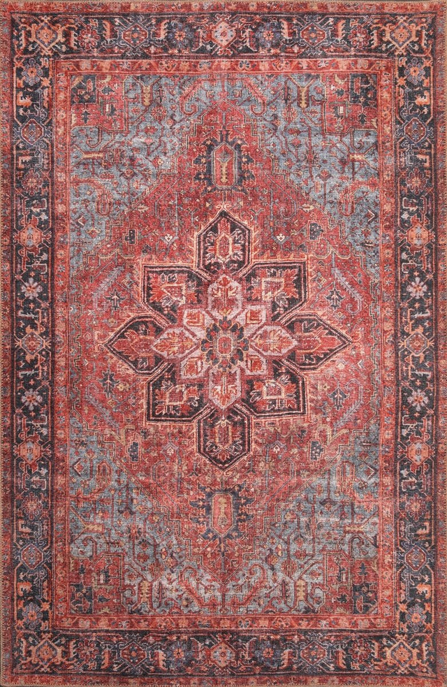 KAS London 4805 Anna Red Rug.