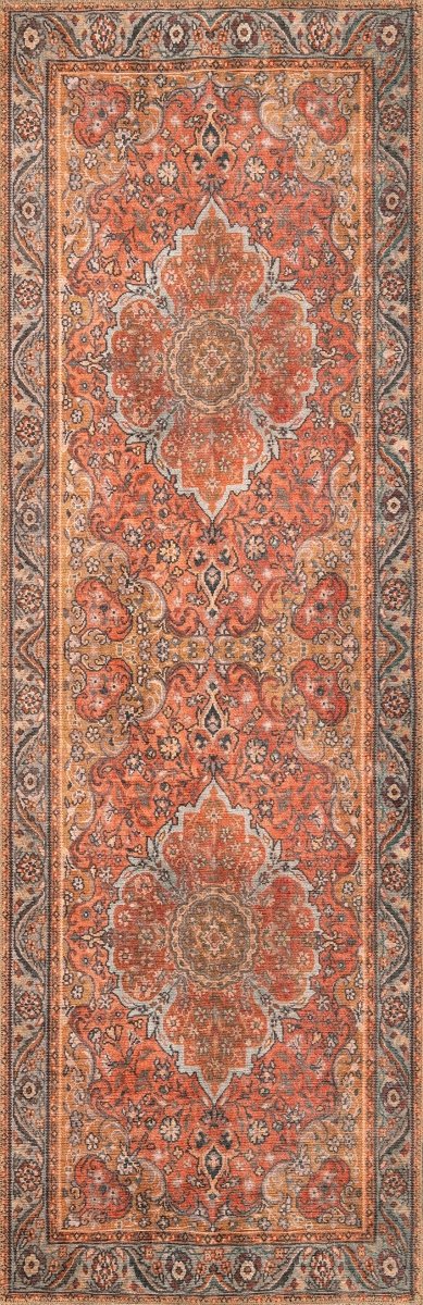 KAS London 4806 Valencia Rust Rug.