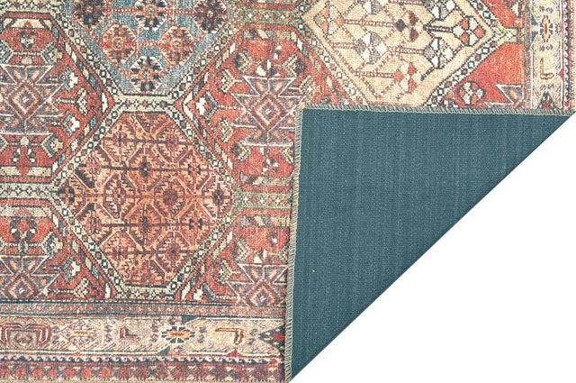 KAS London 4807 Panel Multi Rug.