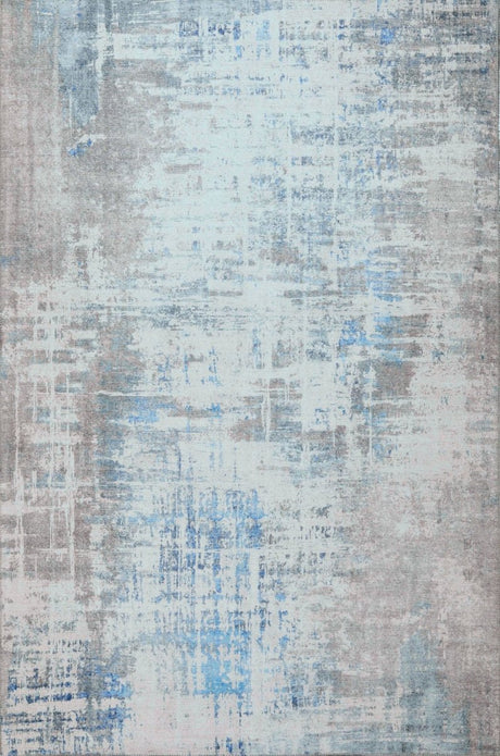 KAS London 4811 Elements Grey/Blue Rug.