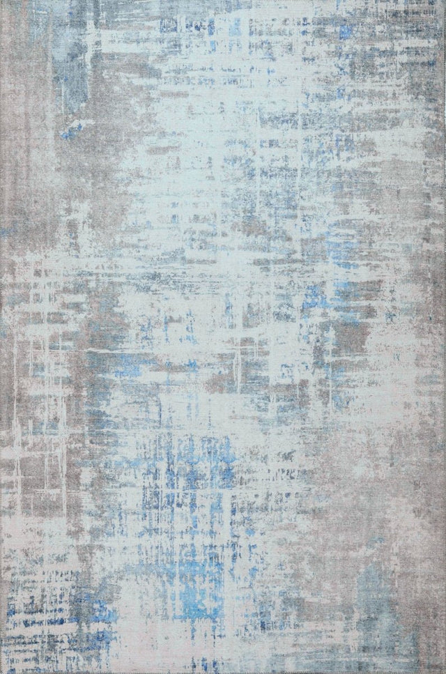 KAS London 4811 Elements Grey/Blue Rug.