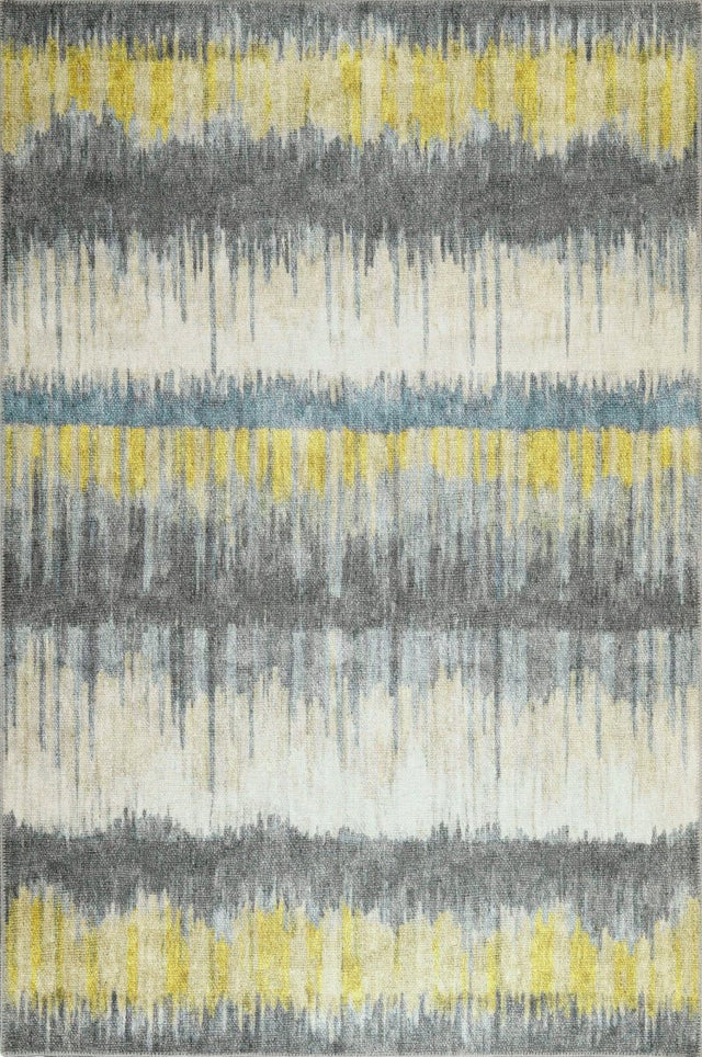 KAS London 4812 Horizons Gold/Grey Rug.