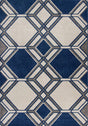 KAS Lucia 2768 Grant Ivory / Denim Rugs - KAS - luc276823x45