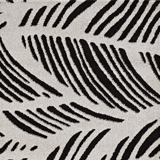 KAS Lucia 2770 Folia Black/White Rugs.