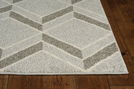 KAS Lucia 2772 Herringbone Grey Rugs.