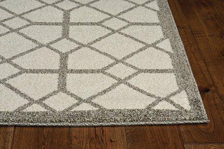 KAS Lucia 2773 Scope Ivory/Grey Rugs.