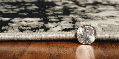 KAS Luna 7120 Nightscape Silver Rugs.