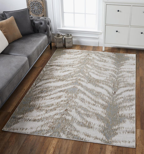 KAS Luna 7140 Platinum Birch Rugs.