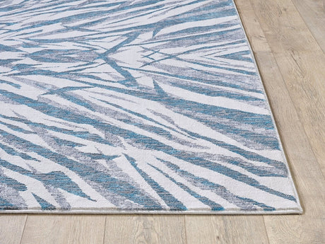 KAS Luna 7144 Watercolors Gold/Grey Rug.