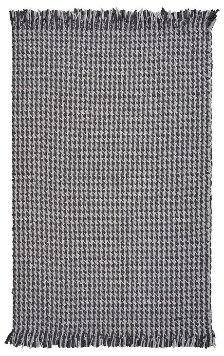 KAS Maui 1341 Houndstooth Grey Rugs.