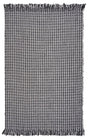 KAS Maui 1341 Houndstooth Grey Rugs - KAS - mau134133x53