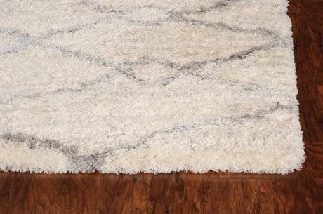 KAS Merino 6700 London Ivory / Grey Rugs.