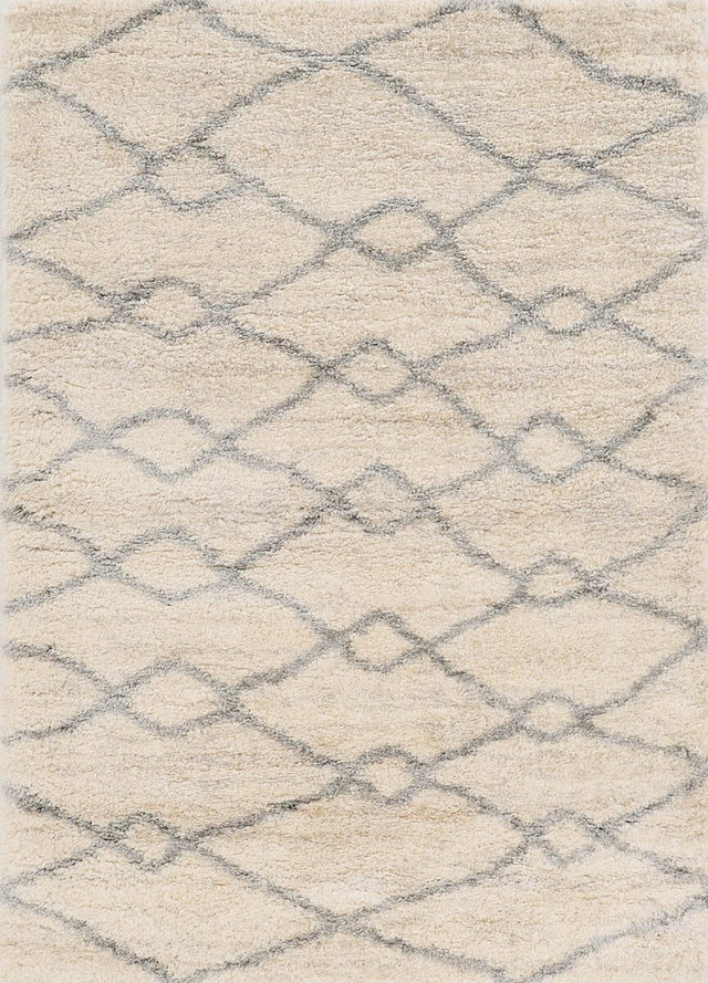 KAS Merino 6700 London Ivory / Grey Rugs - KAS - mer670039x511