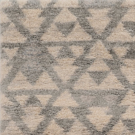 KAS Merino 6701 Southern Ivory / Grey Rugs.