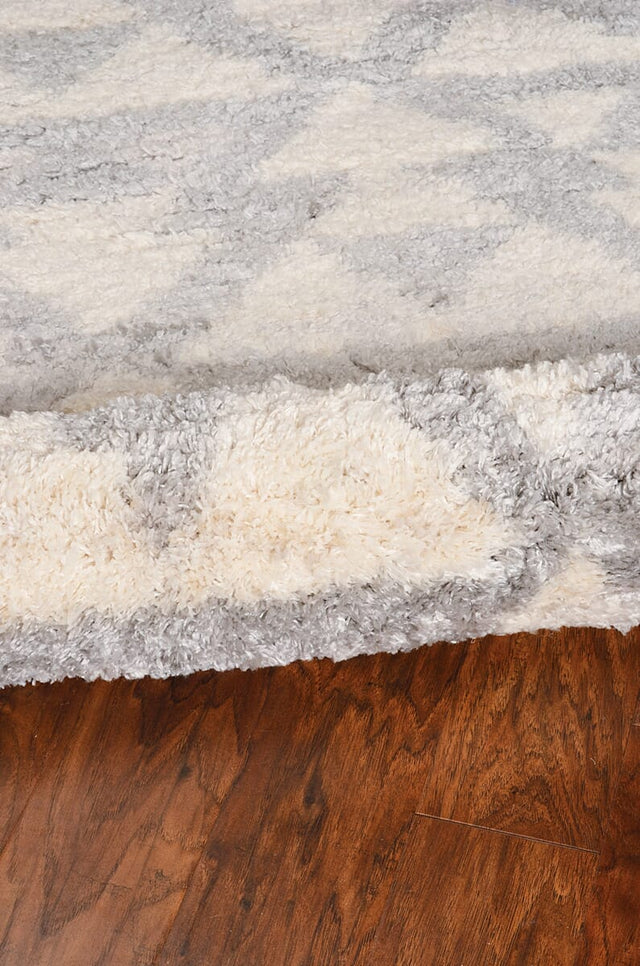 KAS Merino 6701 Southern Ivory / Grey Rugs - KAS - mer670139x511