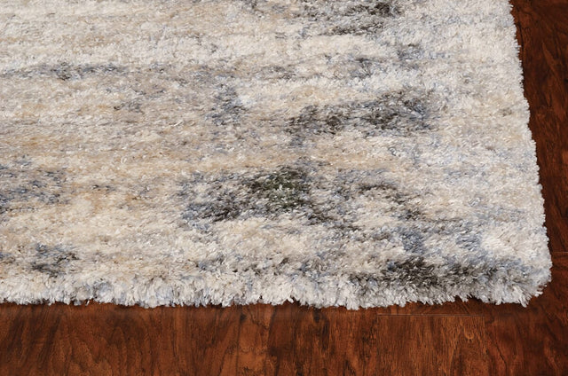 KAS Merino 6704 Palette Ivory / Blue Rugs.