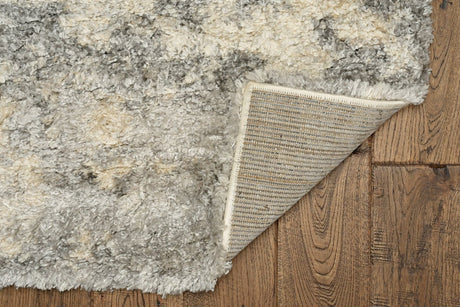 KAS Merino 6713 Silhouette Ivory/Grey Rug.