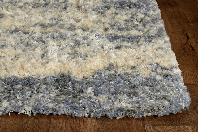 KAS Merino 6714 Landscapes Ivory/Blue Rug.