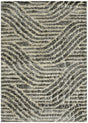 KAS Merino 6715 Waves Charcoal Rug.