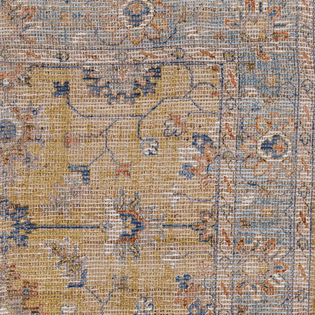 KAS Morris 2231 Karissa Gold/Lt Blue Rugs.