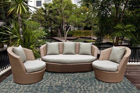KAS Provo 5750 Safari Teal Rugs.