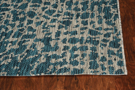 KAS Provo 5750 Safari Teal Rugs.