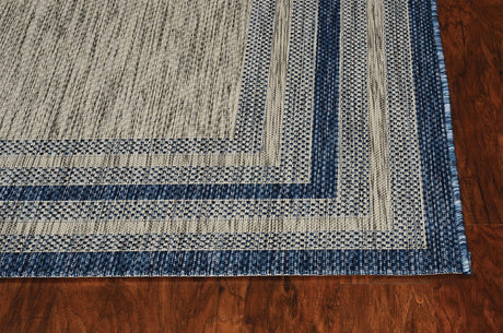 KAS Provo 5756 Cape Cod Grey / Denim Rugs.