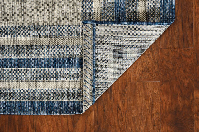 KAS Provo 5756 Cape Cod Grey / Denim Rugs.