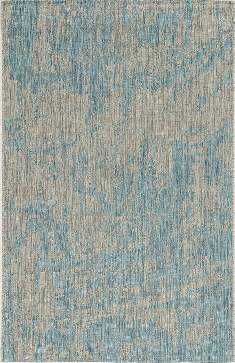 KAS Provo 5759 Strokes Teal Rugs.