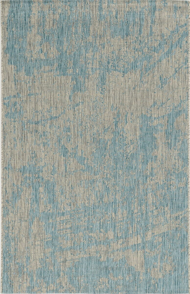 KAS Provo 5759 Strokes Teal Rugs - KAS - prv57592x3