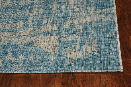 KAS Provo 5759 Strokes Teal Rugs.