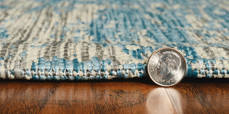 KAS Provo 5759 Strokes Teal Rugs.