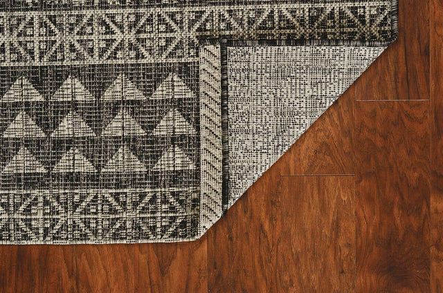 KAS Provo 5761 Tribe Charcoal Rugs - KAS - prv57612x3