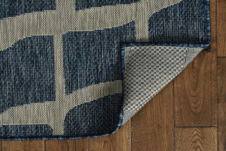 KAS Provo 5763 Bedrock Blue/Grey Rugs.