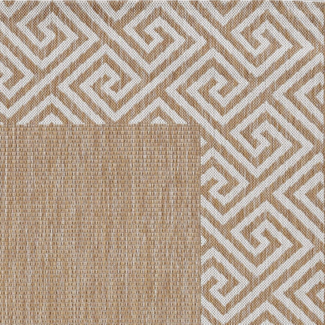 KAS Provo 5766 Greek Key Natural Rugs.