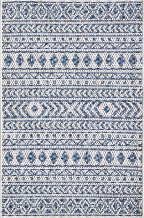 KAS Provo 5776 Natura Ivory/Blue Rugs.