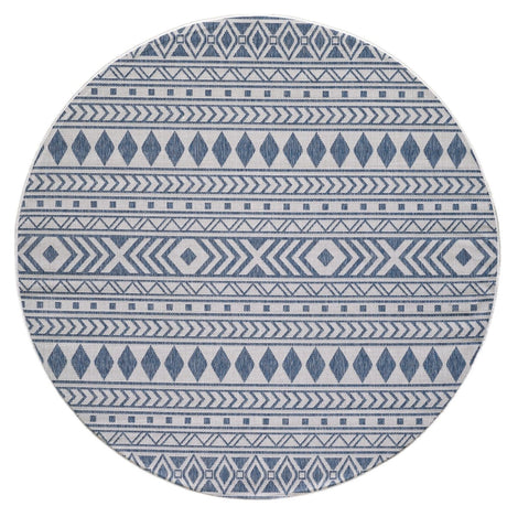 KAS Provo 5776 Natura Ivory/Blue Rugs.