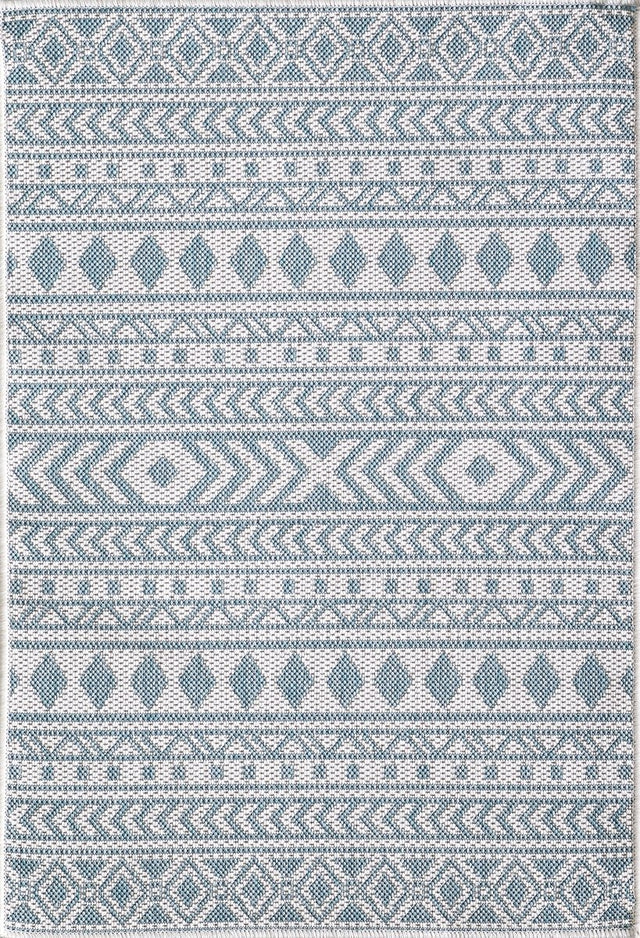 KAS Provo 5777 Natura Ivory/Aqua Rugs.