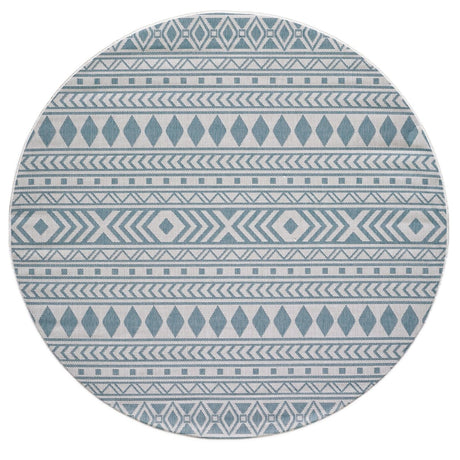 KAS Provo 5777 Natura Ivory/Aqua Rugs.